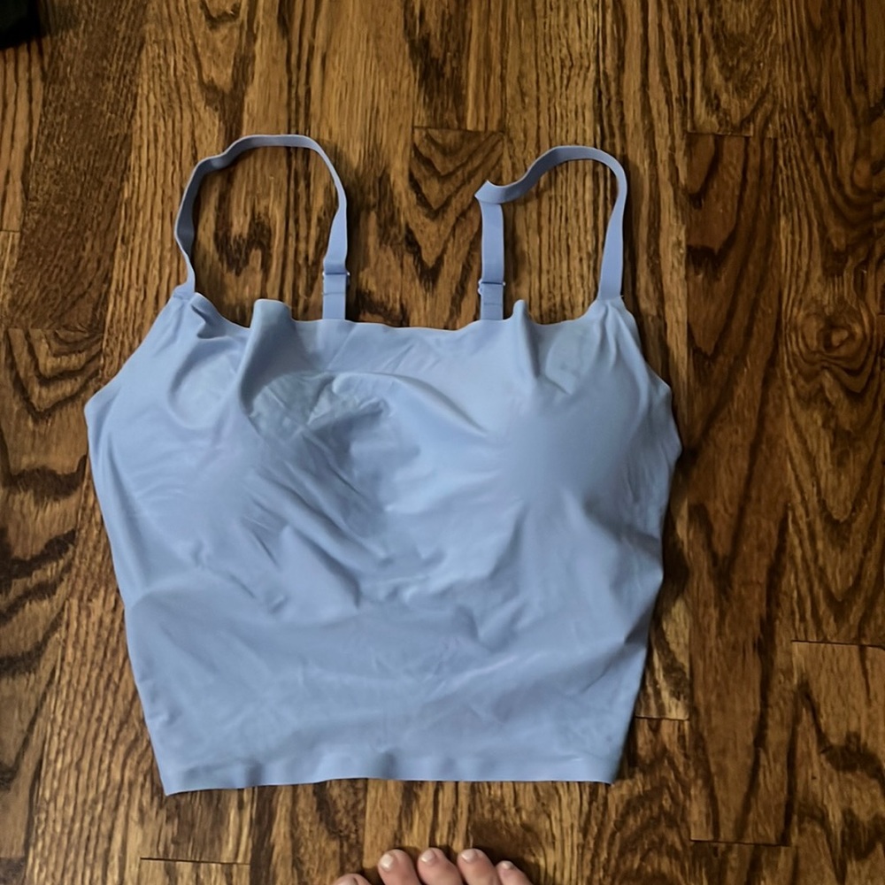 Women’s Moxie Bra longline balance athletica blue